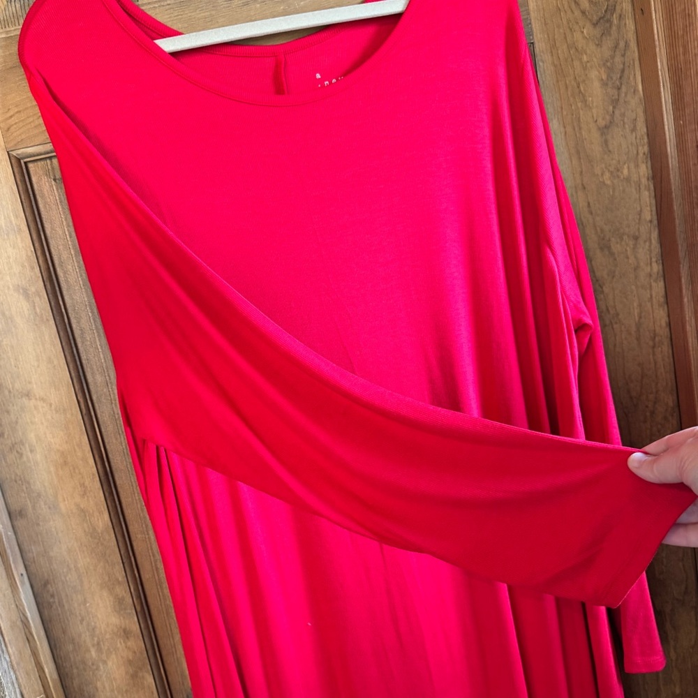 A New Day (Target) Fine-Ribbed Midi Dress - Size 3X NWTs! - Picture 6 of 13